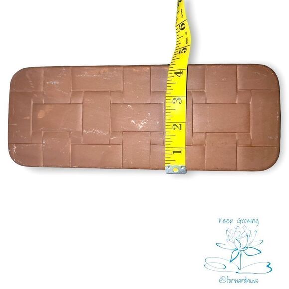 Longaberger Pottery Bread Basket Brick - Picture 4 of 6